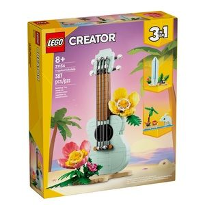 🌺 LEGO 🐬 ukulele creator NIB NWT dolphin surfing 31156 Hawaiian HTF aloha 3-in-1